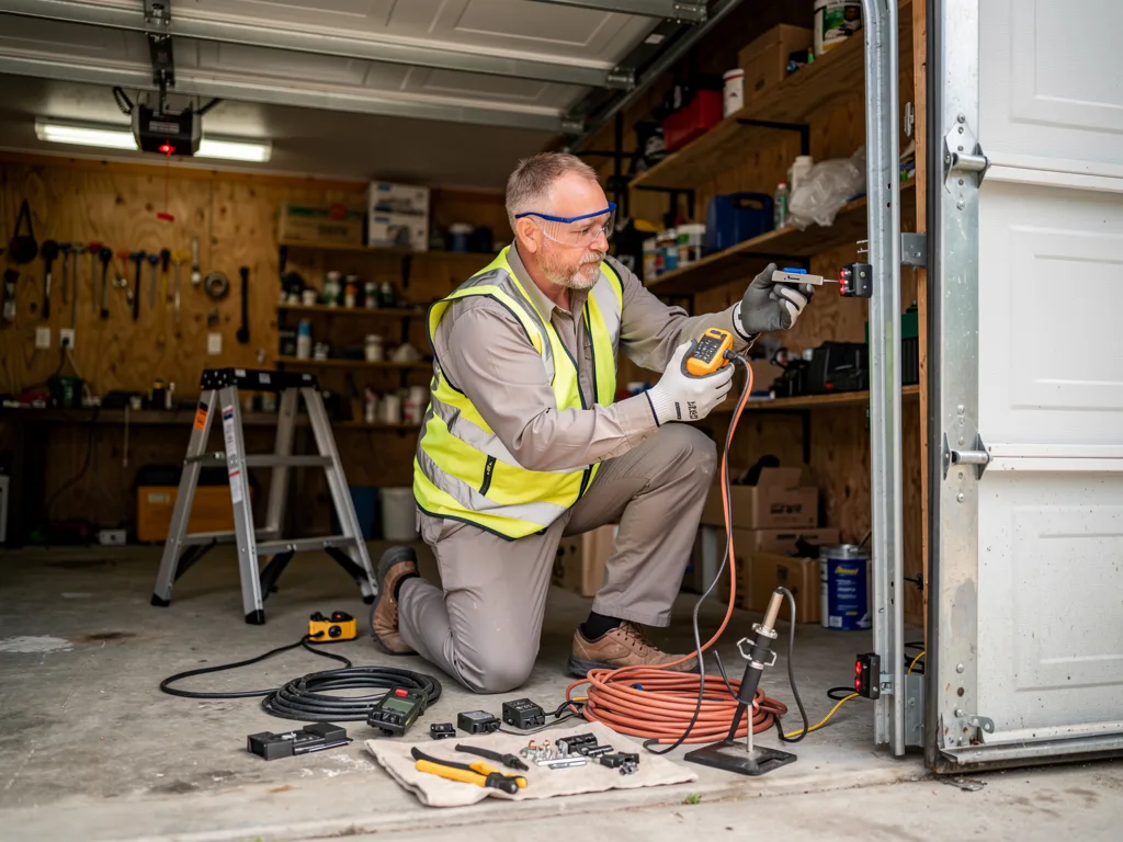 Garage Door Sensor Repair