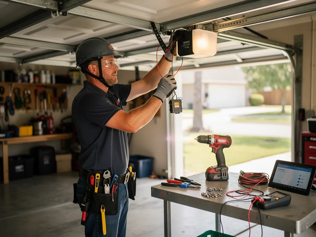 Smart Garage Door Installation